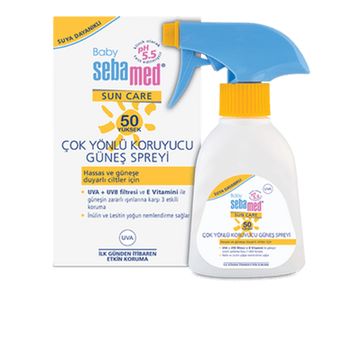 Baby Sebamed Çok Yönlü Koruyucu Güneş Spreyi