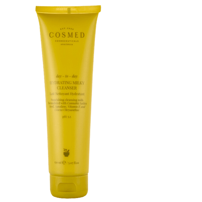Cosmed Hydrating Milky Cleanser - Yüz Temizleme Sütü Kuru Ciltler için Temizleyici 150 ML