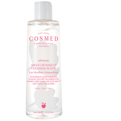 Cosmed Micellar Makeup Cleansing Water - Hassas Ciltler için Makyaj Temizleyici Micellar Su 400 ML