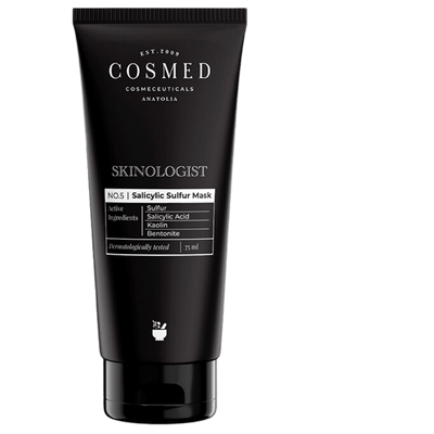 Cosmed Salicylic Sulfur Mask - Siyah Nokta Karşıtı Salisilik Asit ve Sülfür içerikli Kil Maskesi 75 ml