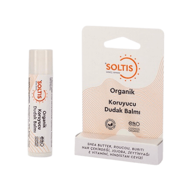 Soltis Organik Sertifikalı Koruyucu Dudak Balmı