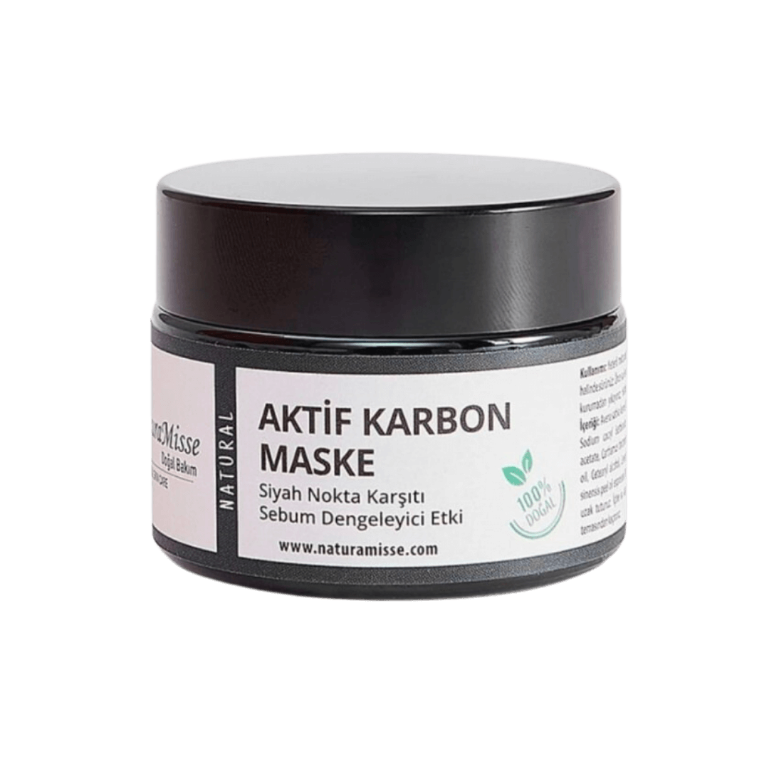 Naturamisse Aktif Karbon Siyah Nokta Temizleyici Maske 50ml