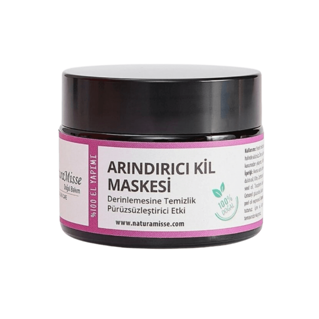 Naturamisse Arındırıcı Kil Maskesi 50 ml Siyah Nokta Karşıtı - Derinlemesine Temizlik Gözenek Sıkılaştırıcı