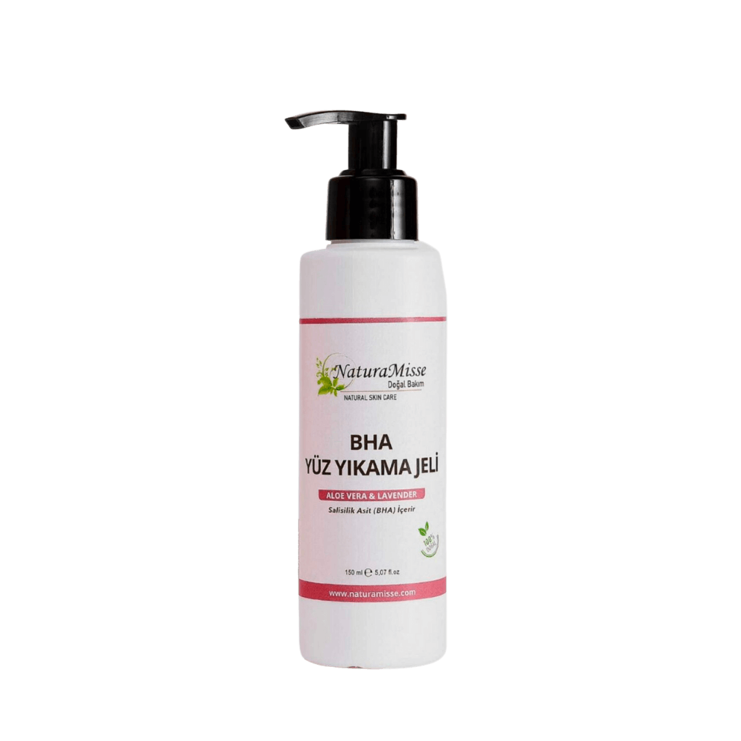 Naturamisse BHA Yüz Yıkama Jeli 150 ml (Salisilik Asit) Akne- Siyah Nokta karşıtı Günlük Yüz Temizleyici