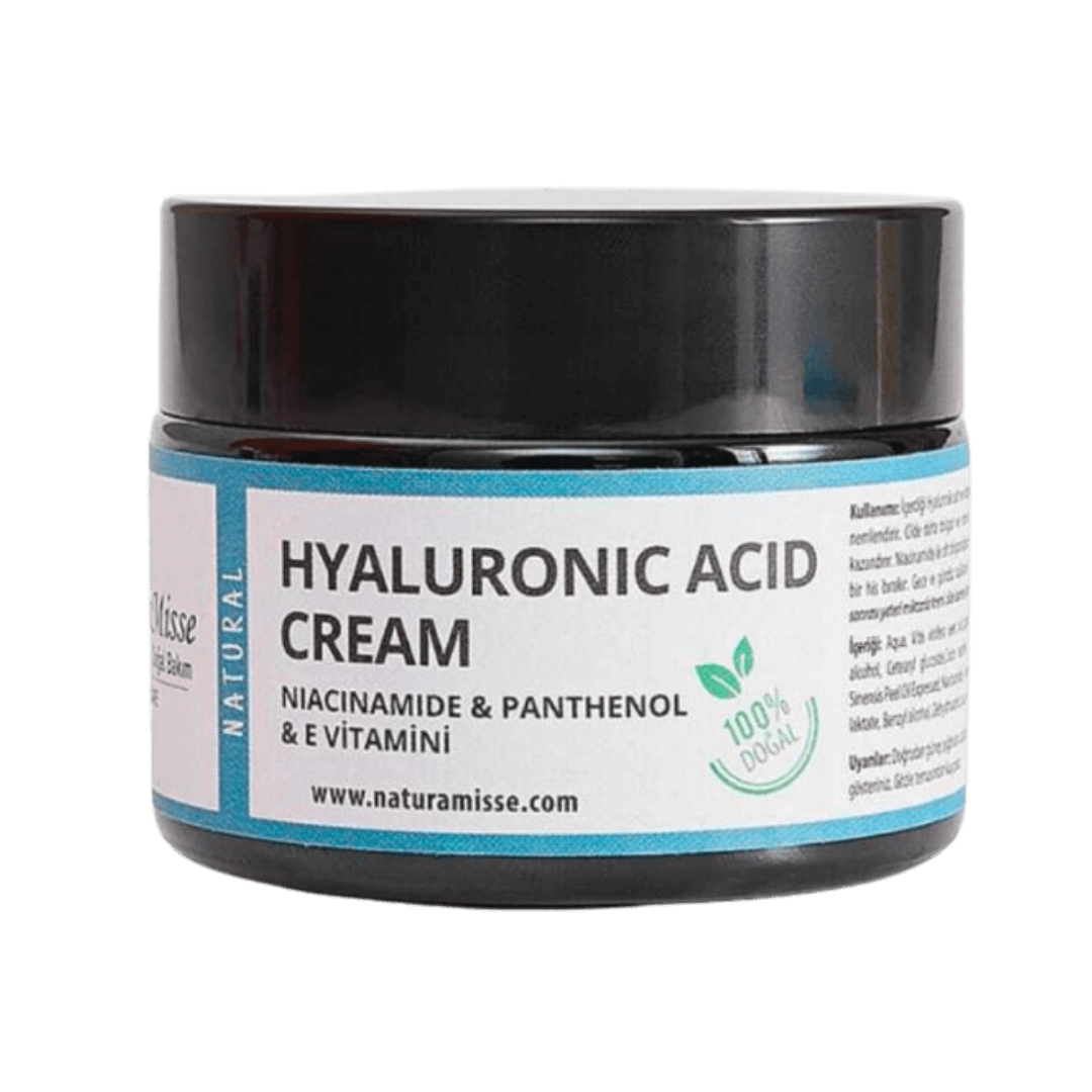 Naturamisse Hyaluronic Asit Krem 50 ml Cilt Dolgunlaştırıcı Yoğun Nemlendirici- Kırışıklık Karşıtı- Leke Karşıtı