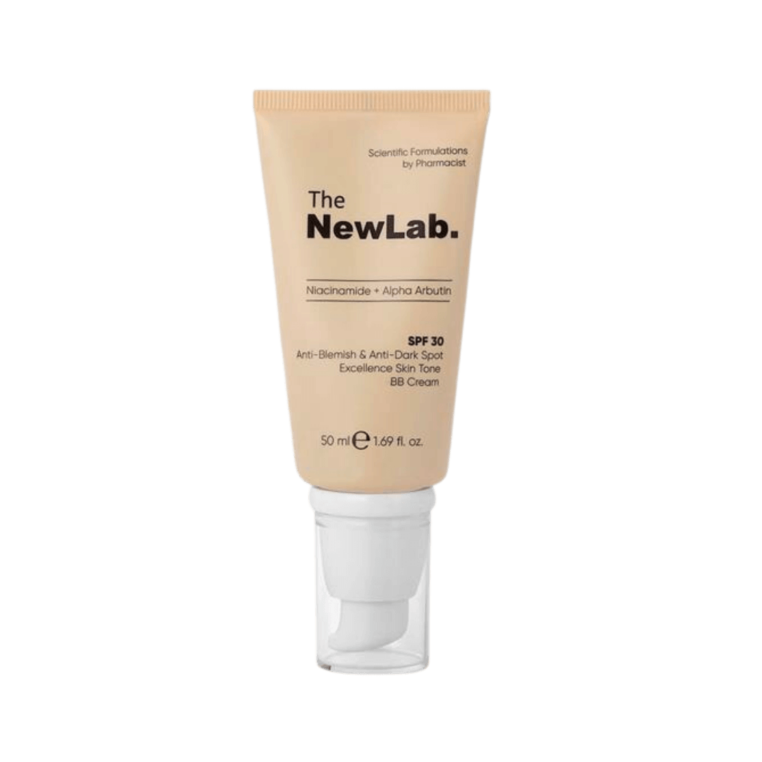 The New Lab Akne ve Leke Karşıtı Cilt Tonu Eşitleyici ​SPF 30 BB Krem