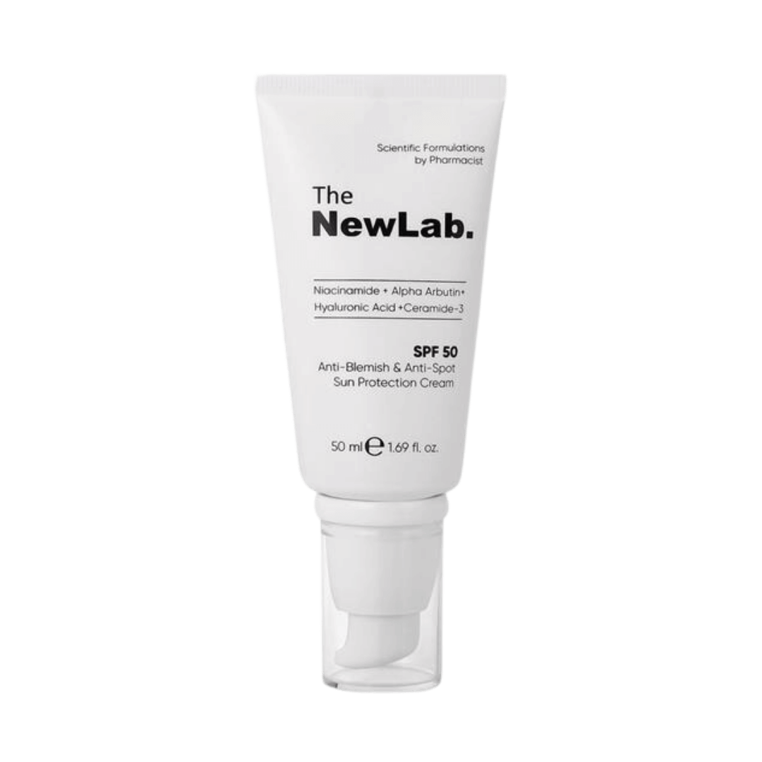 The New Lab Akne ve Leke Önleyici Güneş Kremi 50 SPF