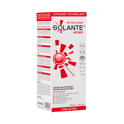 Solante Acnes Sun Care Lotion SPF 50+ 150 ml