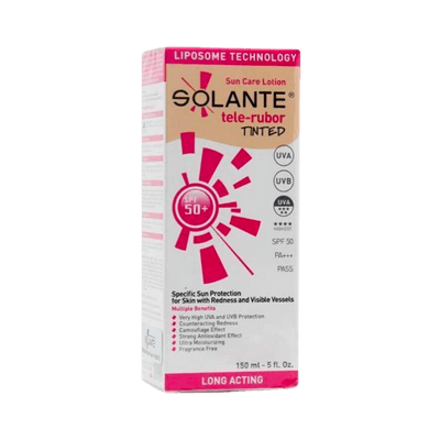 Solante Telerubor Tinted SPF 50+ Losyon 150 ml