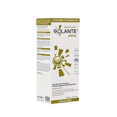 Solante Antiox Sun Care Lotion SPF 50+ 150 ml