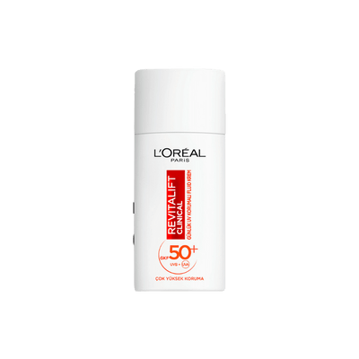 Loreal Paris Revitalift Clinical SPF 50+ Günlük Yüksek UV Korumalı Yüz Güneş Kremi