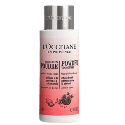 Loccitane Infusions Powder to-Mousse Facial Exfoliator - Infusions Toz Yüz Peelingi