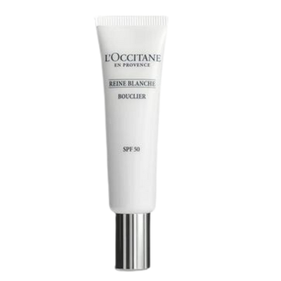 Loccitane Reine Blanche Illuminating UV Shield SPF50 - Reine Blanche Aydinlatici UV Koruma SPF50