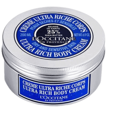Loccitane Shea Butter Ultra Rich Body Cream - Shea Yoğun Nemlendirici Vücut Kremi