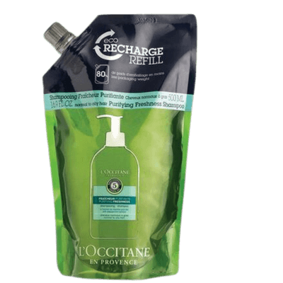 Loccitane Aromachology Purifying Freshness Shampoo Eco-Refill - Aromakoloji Arındırıcı & Canlandırıcı Şampuan Eko-Yedek