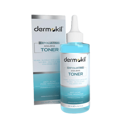 Dermokil Exfoliating Aha+Bha Niacinamide Tonik 200 ml