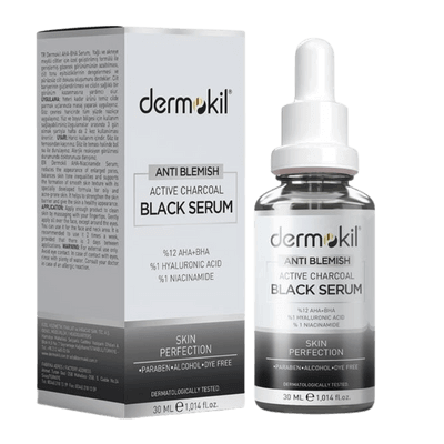 Dermokil Anti Blemish Active Charcoal Black Serum 30 ml