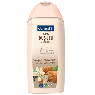 Dermokil Vegan Badem ve Vaniya Duş Jeli 500 ml