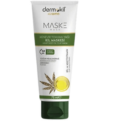 Dermokil Kenevir Tohumu Yağı Kil Maskesi 75 ml