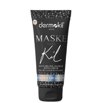 Dermokil Soyulabilir Havyarlı Siyah Kil Yüz Maskesi 75 ml