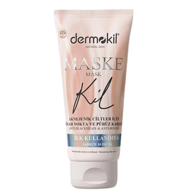 Dermokil Siyah Nokta ve Pürüz Karşıtı Yüz Kil Maskesi 75 ml
