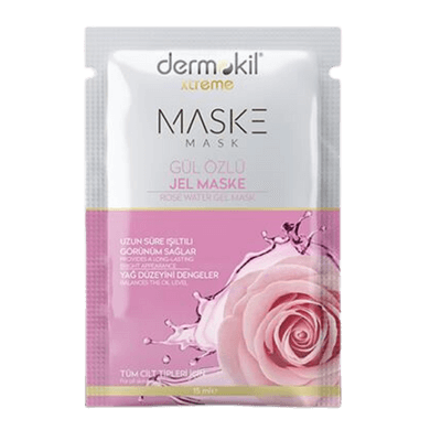 Dermokil Gül Özlü Jel Yüz Maskesi 15 ml