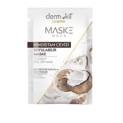 Dermokil Hindistan Cevizi Soyulabilir Yüz Maskesi 15 ml