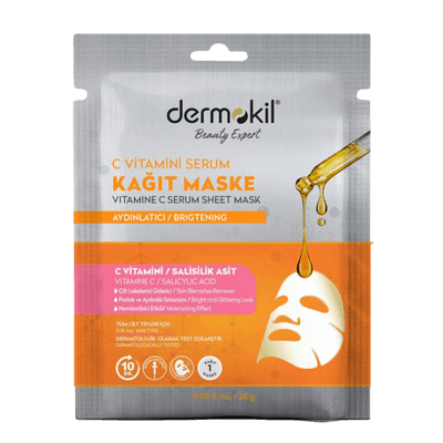 Dermokil C Vitamini Serum Kağıt Maske 23 gr