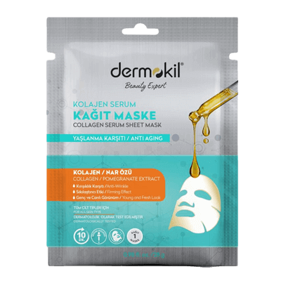 Dermokil Kolajen Serum Kağıt Maske 23 gr