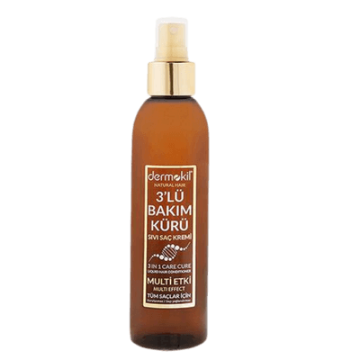 Dermokil Sıvı Saç Kremi 3'lü Bakım Kürü 200 ml