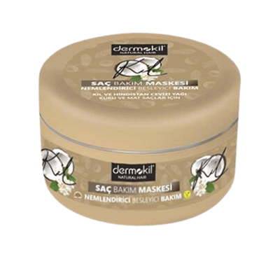 Dermokil Vegan Kil ve Hindistan Cevizi Doğal Saç Maskesi 300 ml