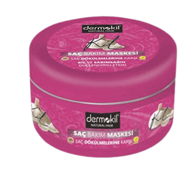 Dermokil Vegan Kil ve Sarımsak Saç Bakım Maskesi 300 ml