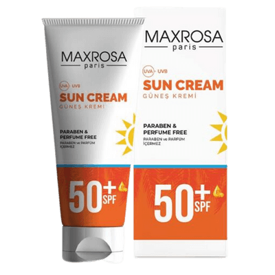 Maxrosa Paris 50+SPF Yüksek Koruyucu Güneş Kremi 60 ml