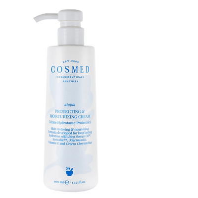 Cosmed Protecting & Moisturizing Cream - Kuru, Çok Kuru ve Atopik Eğilimli Ciltler İçin Nemlendirici Yüz ve Vücut Bakım Kremi 400 ml