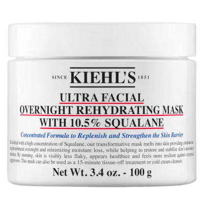 Kiehl's Ultra Facial Overnight Rehydrating Mask - %10.5 Skualan İle