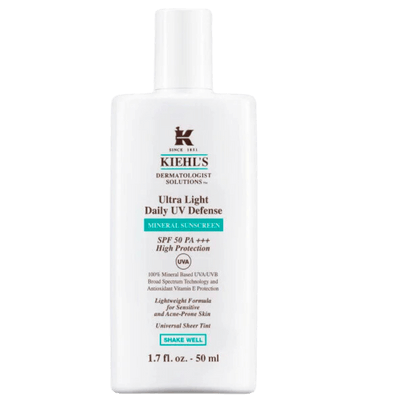 Kiehl's Ultra Light Daily UV Defense Mineral Sunscreen SPF 50 PA+++
