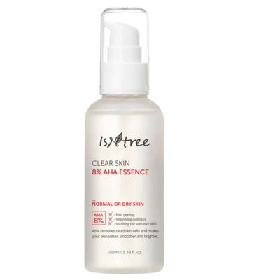 Isntree Clear skin 8% AHA Essence (Cilt Dokusunu Yenileyen ve Onaran Esans)