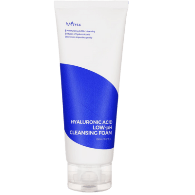 Isntree Hyaluronic Acid Low Ph Cleansing Foam