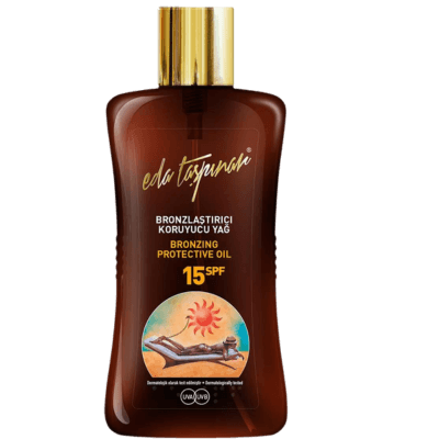 Eda Taşpınar Bronzlaştırıcı Koruyucu Yağ SPF 15