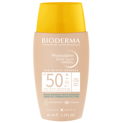Bioderma Photoderm NUDE Touch SPF50+ Very Light