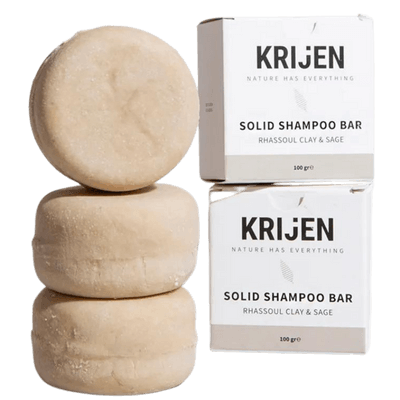 Krijen Rhassoul Kili & Adaçayı Katı Şampuan 100g