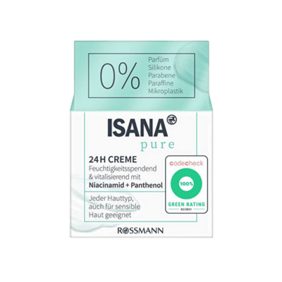 Isana Pure Nemlendirici Krem - 24H Niacinamide