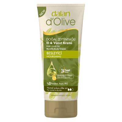 Dalan d'Olive Doğal Zeytinyağlı El & Vücut Kremi