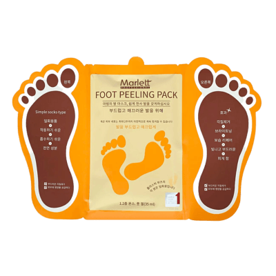 Marlett Foot Peeling Pack - Professıonal Çorap Tipi Ayak Peeling Maskesi