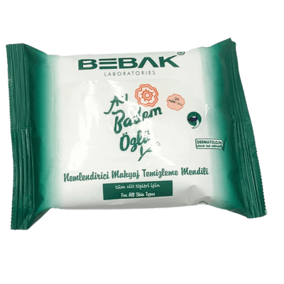 Bebak Acı Badem Özlü Makyaj Temizleme Mendili