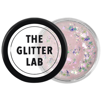 The Glitter Lab Jel Formlu Parlak Glitter - White Stars Kds01