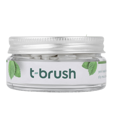 T-Brush Nane Aromalı Diş Macunu Tableti - Florürsüz