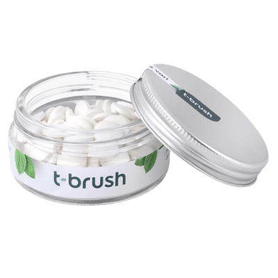T-Brush Nane Aromalı Diş Macunu Tableti - Florürsüz