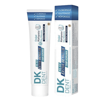 Dermokil DKDENT Klasik Florürsüz Doğal Diş Macunu 75 ml