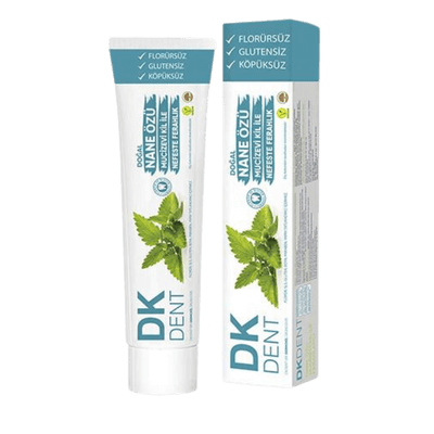 Dermokil DKDENT Nane Özü Florürsüz Doğal Diş Macunu 75 ml